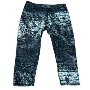 Black & Grey Capri - Leggings